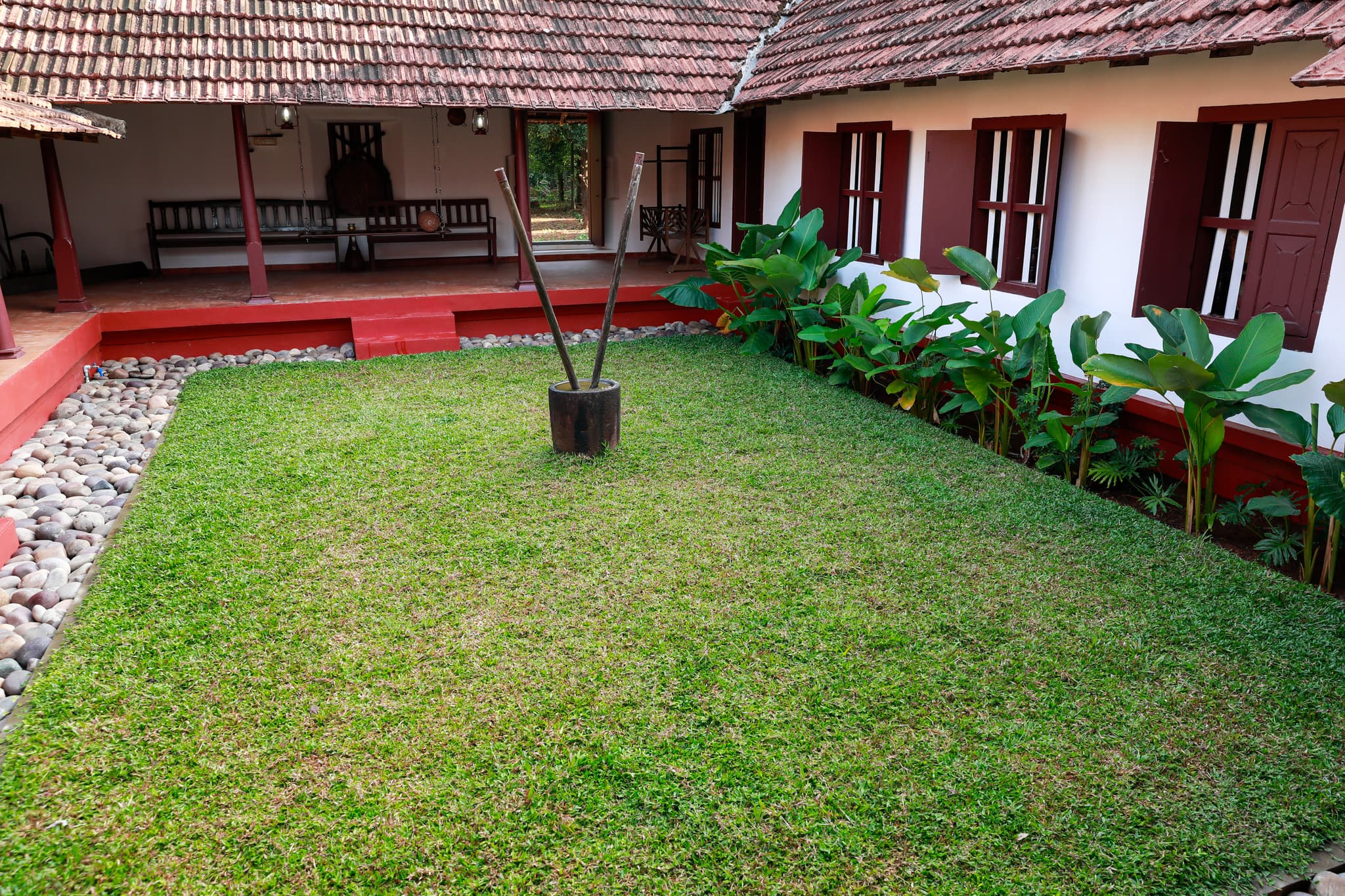 Traditional courtyard